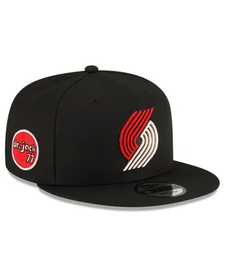 Men's New Era Black Portland Trail Blazers 2023/24 City Edition Alternate 9FIFTY Snapback Adjustable Hat