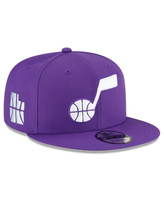 Men's New Era Purple Utah Jazz 2023/24 City Edition Alternate 9FIFTY Snapback Adjustable Hat