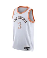 Men's and Women's Nike Keldon Johnson White San Antonio Spurs 2023/24 Swingman Jersey - City Edition