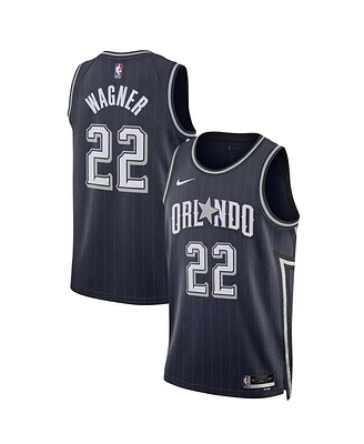 Men's and Women's Nike Franz Wagner Navy Orlando Magic 2023/24 Swingman Jersey - City Edition