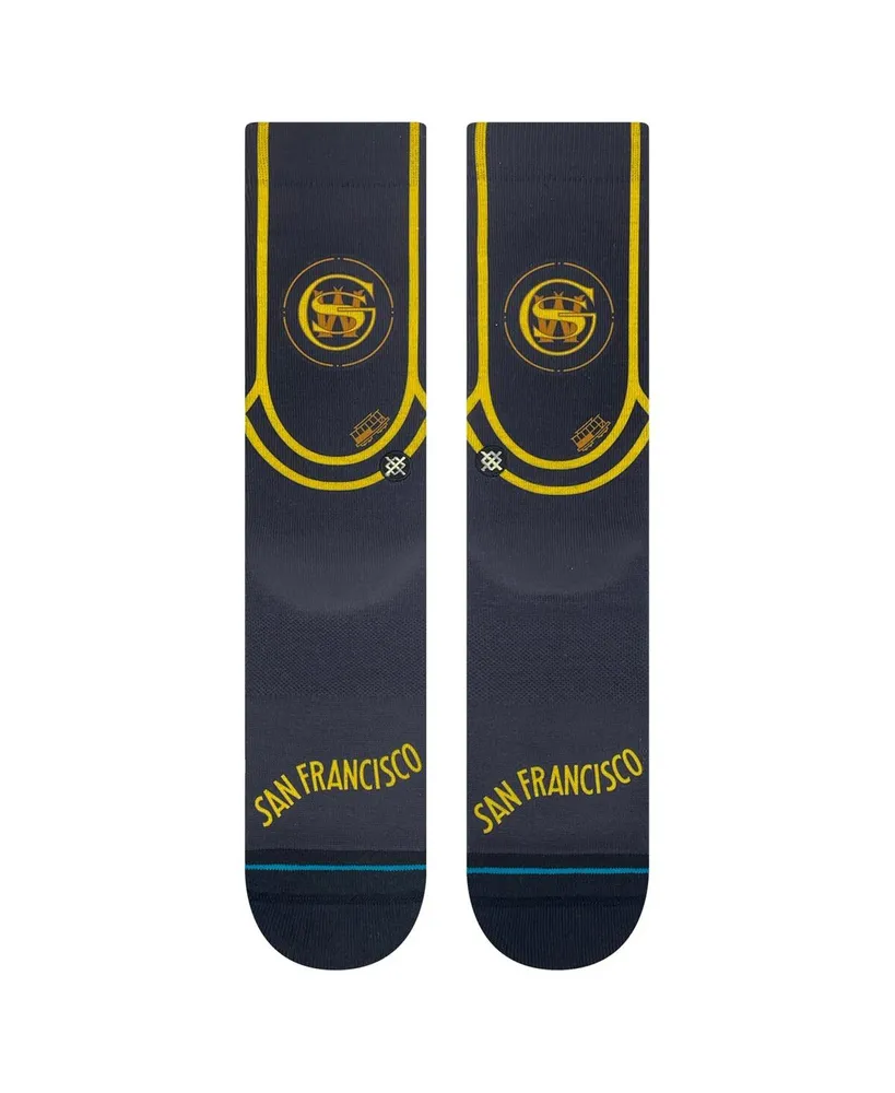 Men's and Women's Stance Golden State Warriors 2023/24 City Edition Crew Socks
