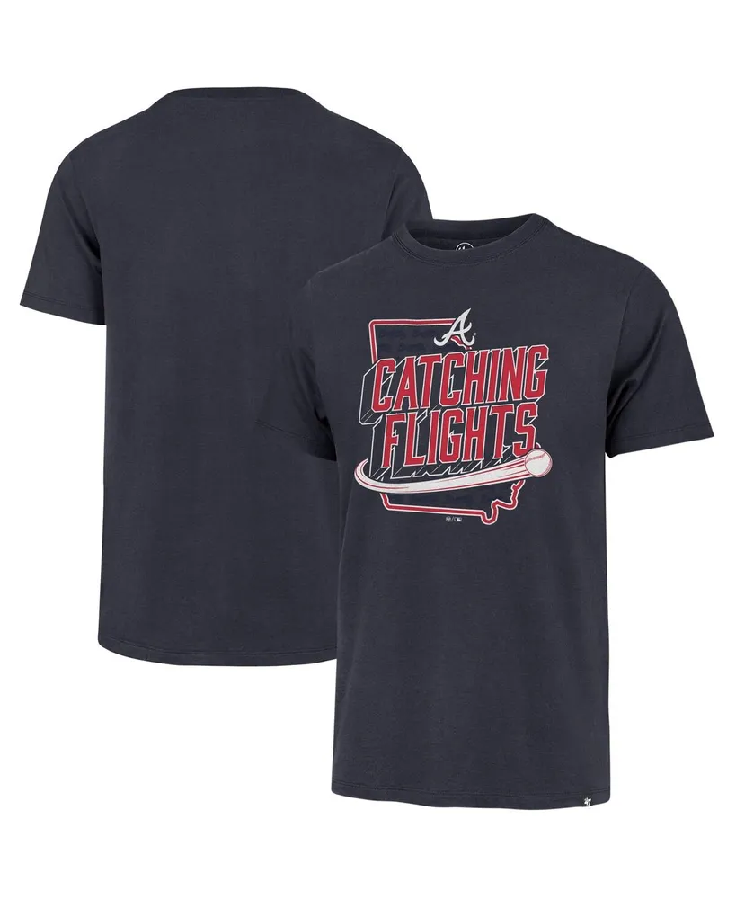 Men's '47 Brand Navy Atlanta Braves Regional Franklin T-shirt