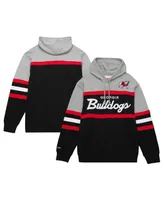 Men's Mitchell & Ness Georgia Bulldogs Head Coach Pullover Hoodie