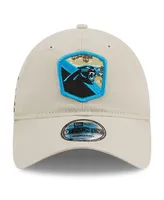 Men's New Era Stone Carolina Panthers 2023 Salute To Service 9TWENTY Adjustable Hat