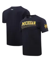 Men's Pro Standard Navy Michigan Wolverines Classic T-shirt