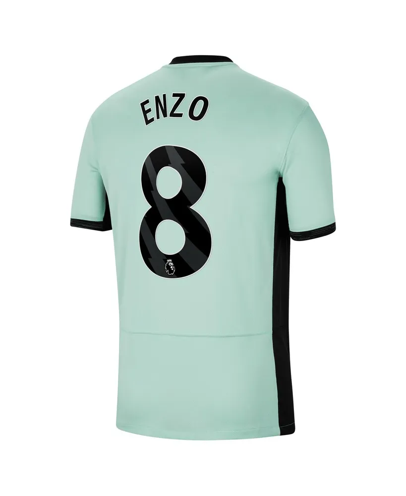 Men's Nike Enzo Fernandez Mint Chelsea 2023/24 Third Stadium Replica Player Jersey