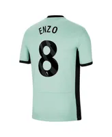 Men's Nike Enzo Fernandez Mint Chelsea 2023/24 Third Stadium Replica Player Jersey