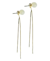 seree Sia - Jade drop earrings