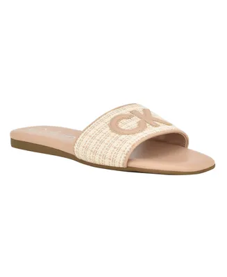 Calvin Klein Women's Yides Slide Flat Sandals