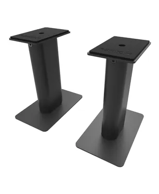 Kanto SP9 9" Universal Desktop Speaker Stands with Rotating Top Plates and Cable Management - Pair