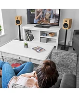 Kanto SP32PL 32" Bookshelf Speaker Stands with Rotating Top Plates and Cable Management – Pair
