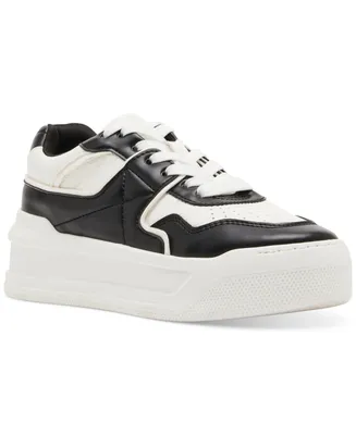 Madden Girl Oley Lace-Up Platform Court Sneakers