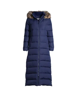 Lands' End Women's Plus Size Down Maxi Winter Coat