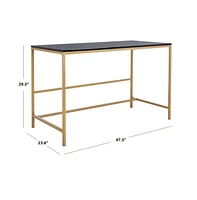 Nova Glossy Wooden Desk