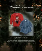 Polo Ralph Lauren Baby Girls Denim Cotton Shirtdress