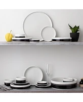 Noritake Colorstax Stripe 16-Piece Dinnerware Set, Service for 4