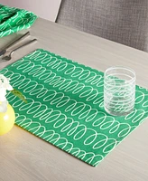 kate spade new york the Loop Placemats Reversible 4 Pack Set, 13" x 19"