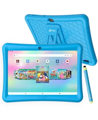 Contixo 10"Kids Tablet 32GB, Includes 80+ Disney Storybooks & Stickers, Kid-Proof Case with Kickstand Stylus, (2024 Model)