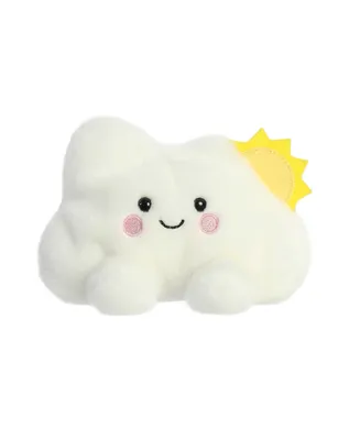 Aurora Mini Summer Cloud Palm Pals Adorable Plush Toy White 5"