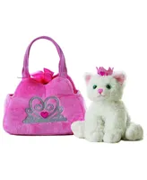 Aurora Small Princess Kitten Fancy Pals Fashionable Plush Toy Multicolor 8"