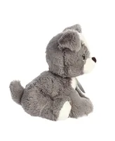 Aurora Small Winston Terrier Precious Moments Inspirational Plush Toy Gray