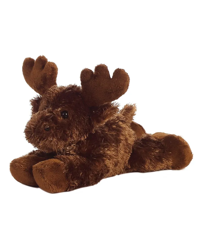 Aurora Small Maxamoose Mini Flopsie Adorable Plush Toy Brown 8"