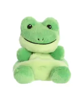 Aurora Mini Ribbits Frog Palm Pals Adorable Plush Toy Green