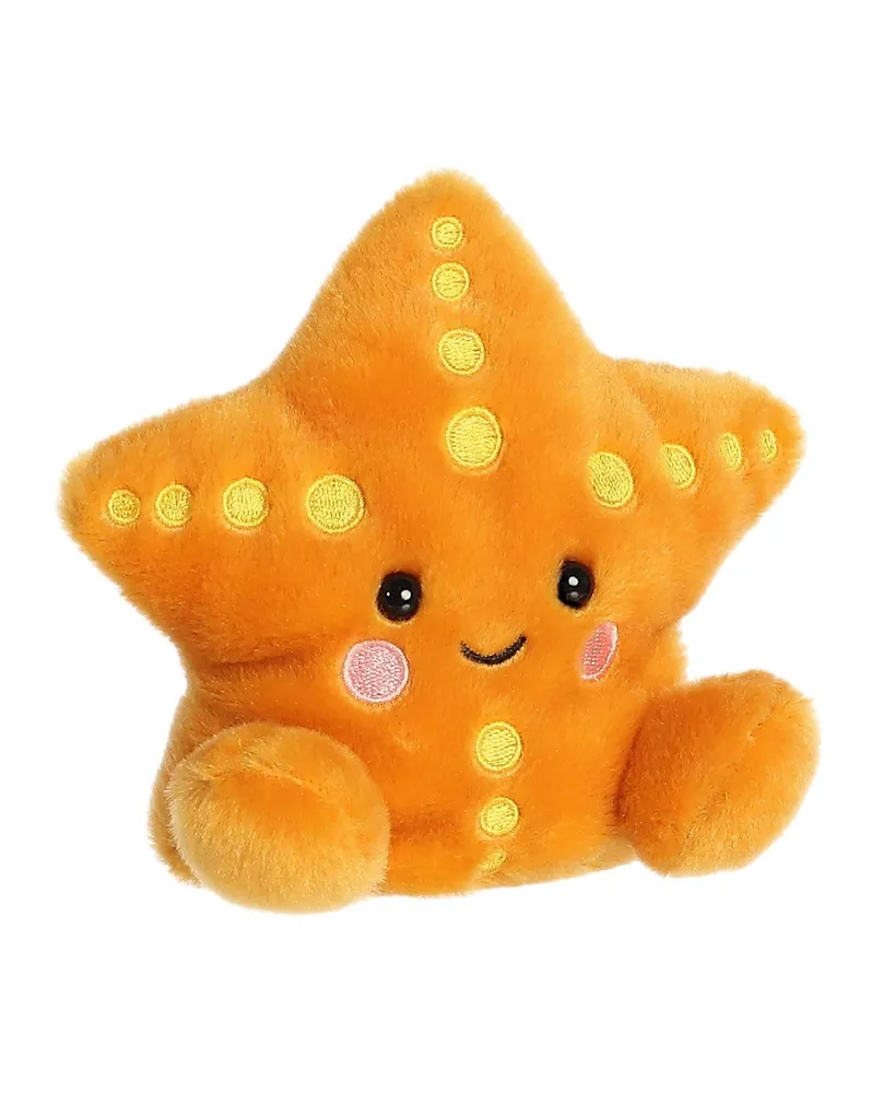 Aurora Mini Treasure Starfish Palm Pals Adorable Plush Toy Orange 5"