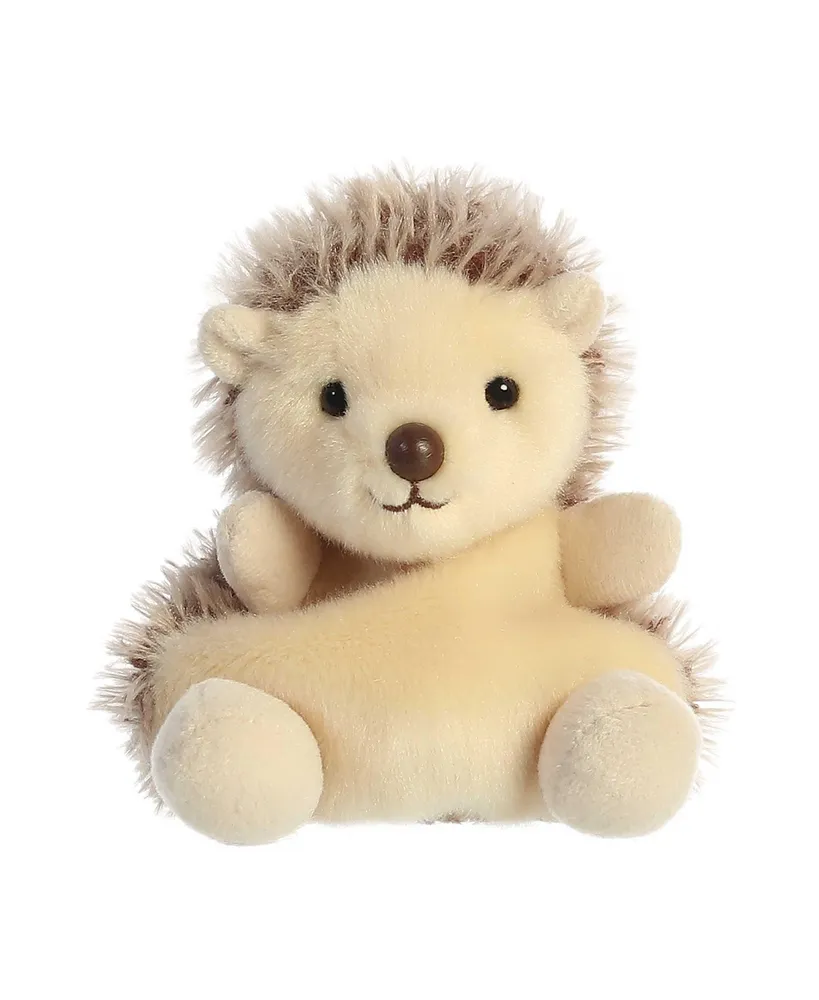 Aurora Mini Hedgie Hedgehog Palm Pals Adorable Plush Toy Brown
