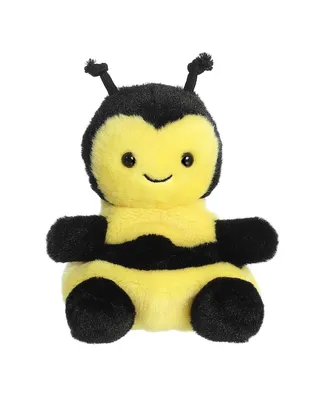 Aurora Mini Queen Bee Palm Pals Adorable Plush Toy Yellow 5"