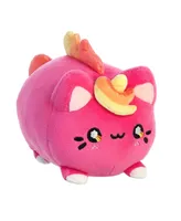 Aurora Small Berry Sunset Meowchi Tasty Peach Enchanting Plush Toy Pink 7"