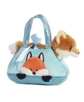 Aurora Small Peek-a-Boo Fox Fancy Pals Fashionable Plush Toy Multi-Color 7"