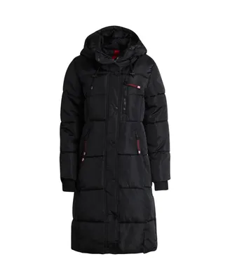 Canada Weather Gear Women's Quilted Long Puffer Jacket