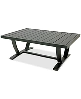 Astaire 48" x 32" Rectangle Outdoor Slat Top Coffee Table