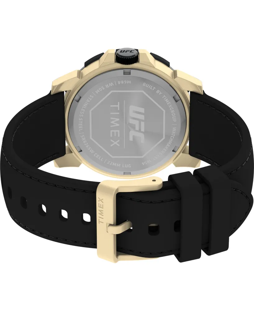 Timex Ufc Men's Champ Digital Black Silicone Watch, 42mm