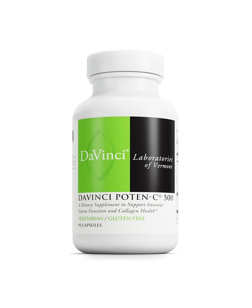 DaVinci Labs Poten-c 500 - Dietary Supplement to Support Immune System Function & Collagen Health