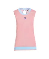 Bellemere Women's Chic Tencel Polo Vest