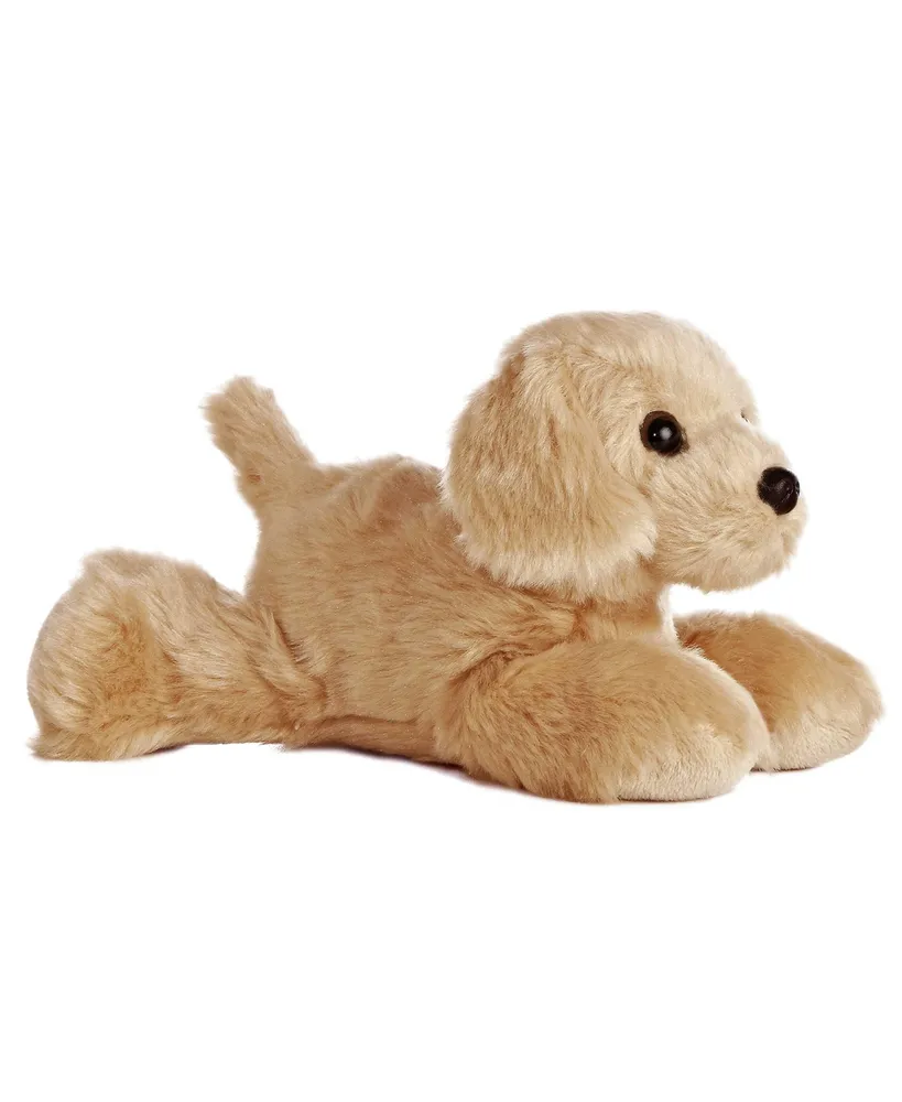 Aurora Small Golden Mini Flopsie Adorable Plush Toy Brown 8"