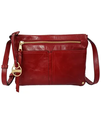 Lodis Kendal Leather Crossbody Bag