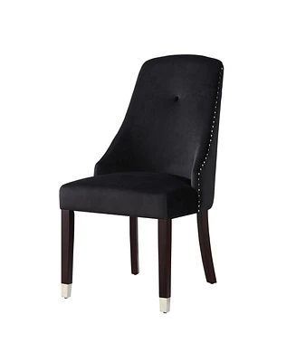 Inspired Home Cora Velvet Dining Chair Set of 2