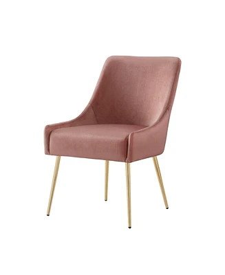 Inspired Home Capelli Velvet Dining Chair set of 2