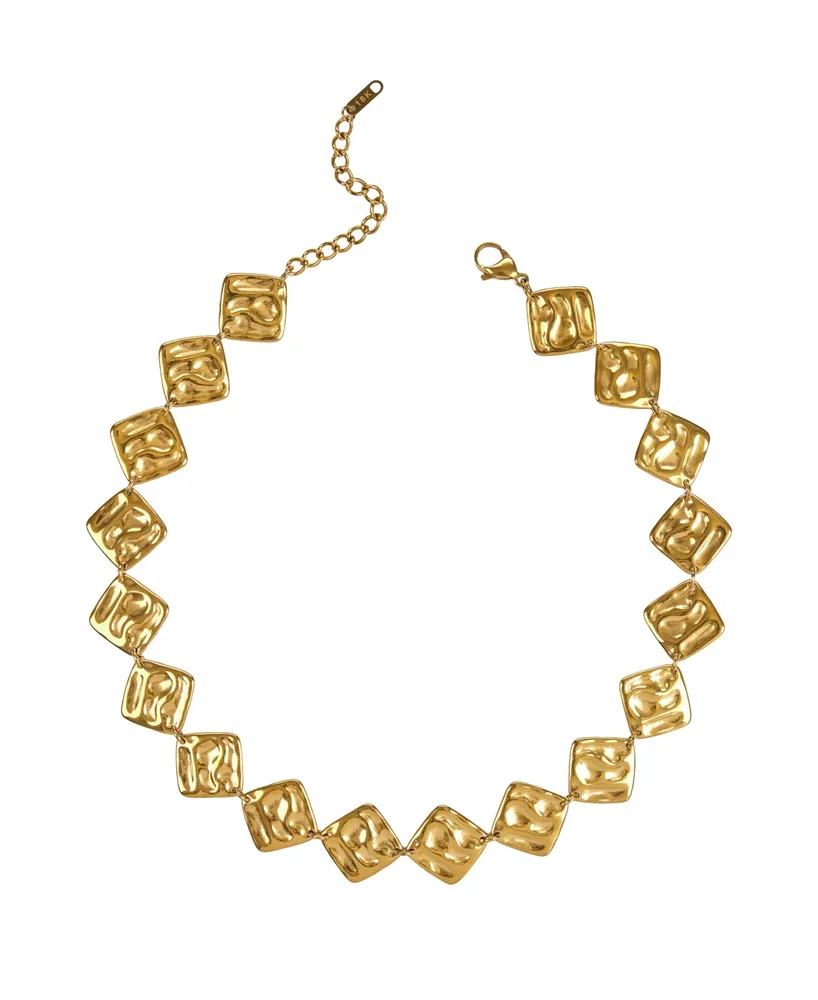 Heymaeve Stainless Steel 18K Gold Plated Classic Necklace