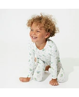 Bellabu Bear Toddler| Child Unisex Kids Dragon Set of 2 Piece Pajamas