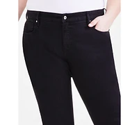 Style & Co Plus Mid Rise Curvy Bootcut Jeans, Created for Macy's