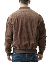 Landing Leathers Men Wwii Suede Leather Tanker Jacket