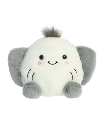 Aurora Mini Flapjack Stingray Palm Pals Adorable Plush Toy White 5"