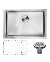 27 L X 18 W Undermount Kitchen Sink With Sink Grid