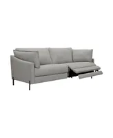 Juliett 80" Fabric with Power Footrest Modern Sofa