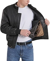 Landing Leathers Men Wwii Leather Tanker Jacket