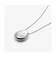 Ana Luisa - Silver Pendant Necklace - Pebble Silver